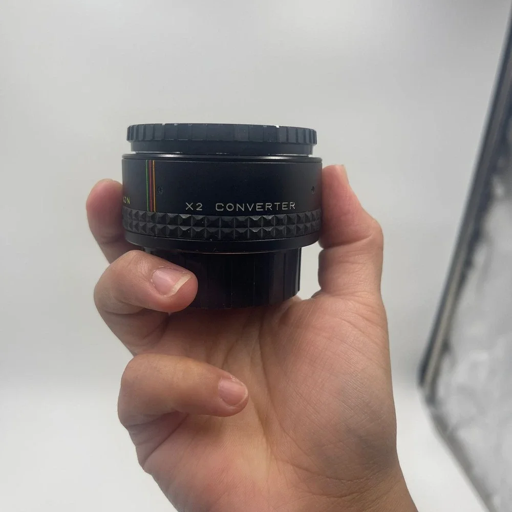 Makinona No. 1 X2 Converter Lens with Cases and Filters‎ - Made in Japan